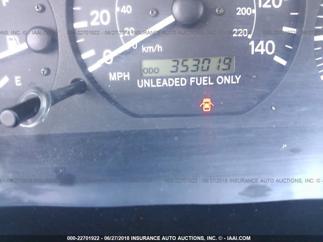 4T1BG22K0WU210187 - 1998 TOYOTA CAMRY CE/LE/XLE 绿色 照片 7