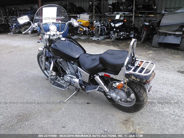 1HFSC18054A802222 - 2004 HONDA VT1100 C BLACK photo 3