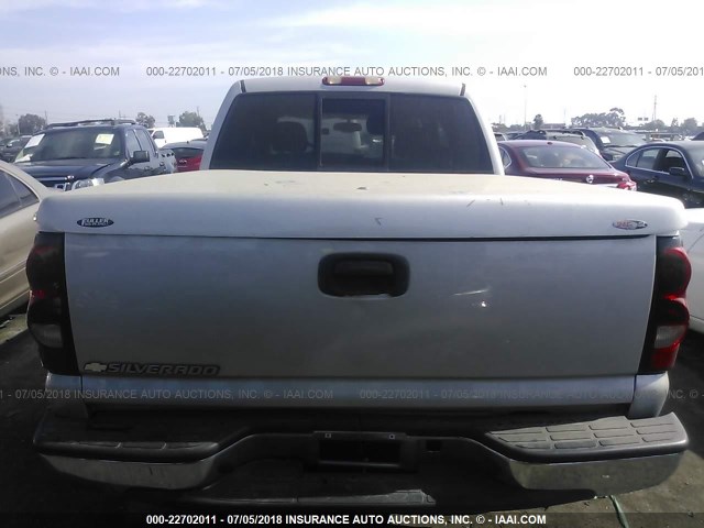 2GCEK13T161190125 - 2006 CHEVROLET SILVERADO K1500 GRAY photo 6