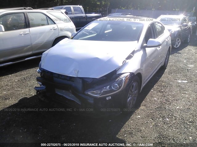 5NPD84LF7JH292235 - 2018 HYUNDAI ELANTRA SEL/VALUE/LIMITED SILVER photo 6