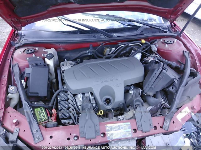 2G2WP582971207238 - 2007 PONTIAC GRAND PRIX Qırmızı foto 10