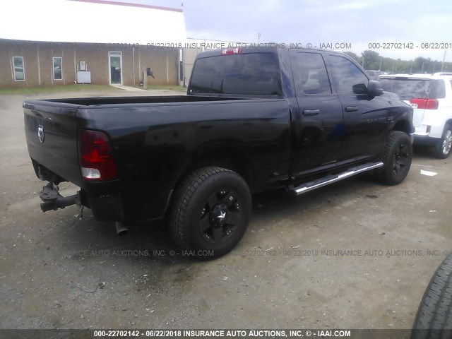 1C6RD6FT5CS169561 - 2012 DODGE RAM 1500 ST BLACK photo 4