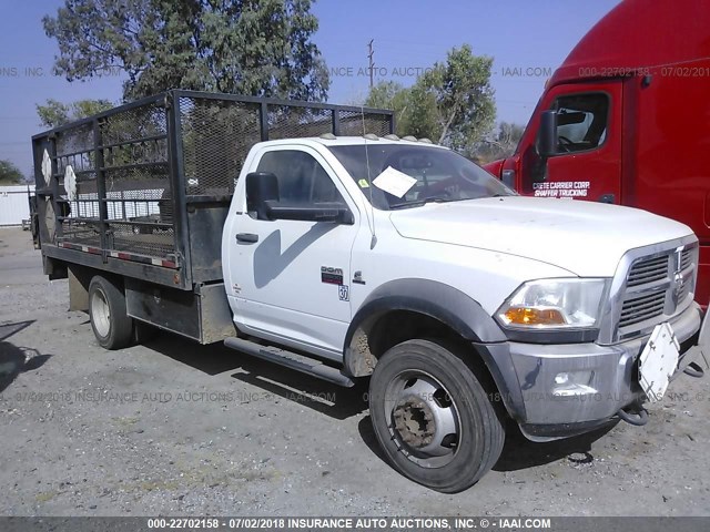 3C7WDMBL8CG168923 - 2012 DODGE RAM 5500 ST/SLT WHITE photo 1