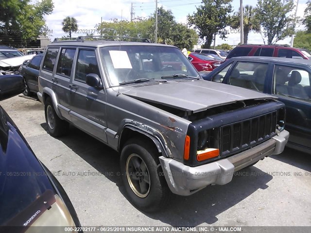 1J4FT58S71L512319 - 2001 JEEP CHEROKEE CLASSIC/LIMITED SILVER photo 1