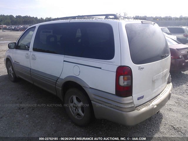 1GMDX03E32D117566 - 2002 PONTIAC MONTANA WHITE photo 3