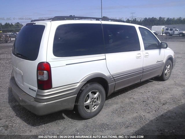 1GMDX03E32D117566 - 2002 PONTIAC MONTANA WHITE photo 4