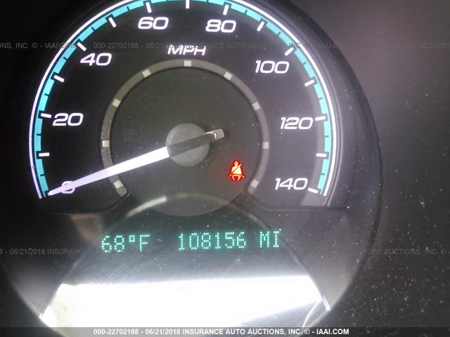 1G1ZH57BX9F256458 - 2009 CHEVROLET MALIBU 1LT 黑色 照片 7