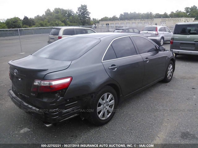 JTNBK46K973021467 - 2007 TOYOTA CAMRY NEW GENERAT LE/XLE/SE GRAY photo 4