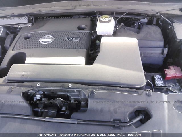 5N1AR2MN7GC605732 - 2016 NISSAN PATHFINDER S/SV/SL/PLATINUM 蓝色 照片 10