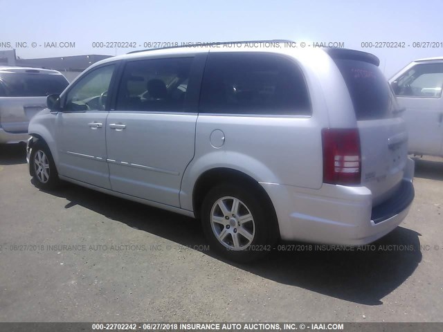 2A8HR54P78R732309 - 2008 CHRYSLER TOWN & COUNTRY TOURING SILVER photo 3