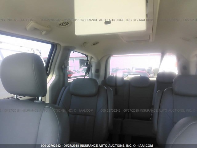 2A8HR54P78R732309 - 2008 CHRYSLER TOWN & COUNTRY TOURING SILVER photo 8