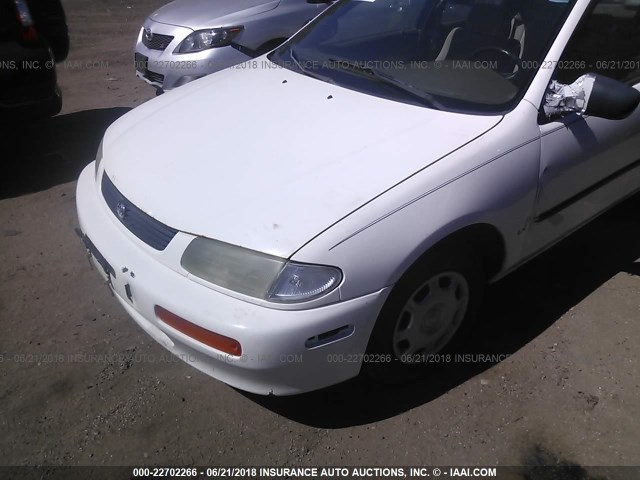 JM1BA1417S0167649 - 1995 MAZDA PROTEGE DX/LX WHITE photo 6