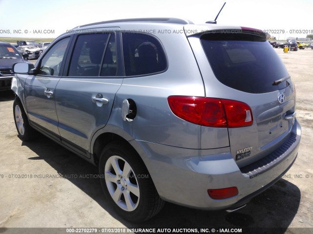 5NMSH13E18H173326 - 2008 HYUNDAI SANTA FE SE/LIMITED GREEN photo 3