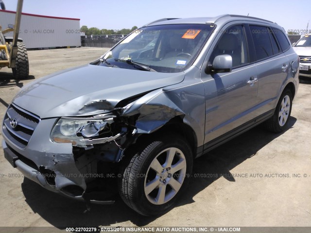 5NMSH13E18H173326 - 2008 HYUNDAI SANTA FE SE/LIMITED GREEN photo 6