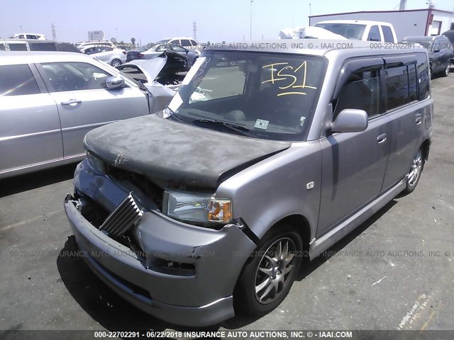 JTLKT324064114703 - 2006 TOYOTA SCION XB Серый фото 2