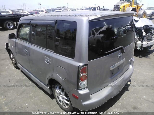 JTLKT324064114703 - 2006 TOYOTA SCION XB Серый фото 3