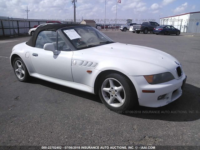 4USCJ3323VLC08756 - 1997 BMW Z3 2.8 WHITE photo 1