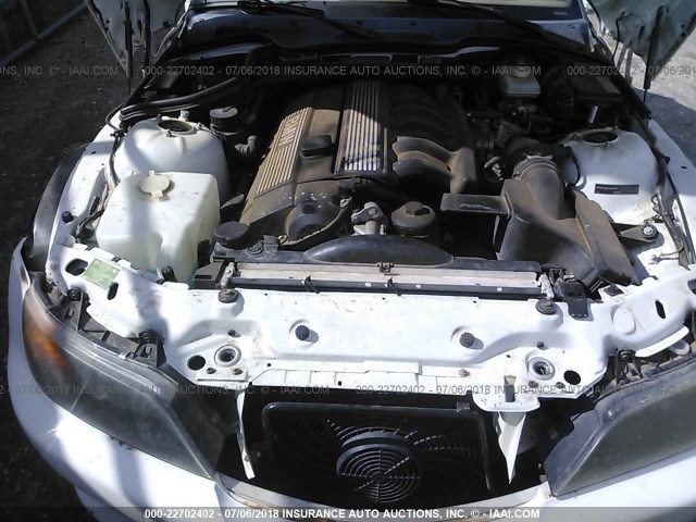 4USCJ3323VLC08756 - 1997 BMW Z3 2.8 WHITE photo 10