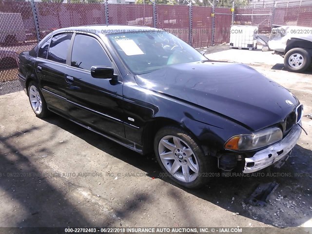 WBADT63431CF08201 - 2001 BMW 530 I AUTOMATIC BLACK photo 1