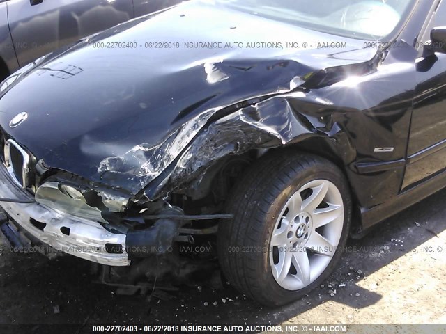 WBADT63431CF08201 - 2001 BMW 530 I AUTOMATIC BLACK photo 6