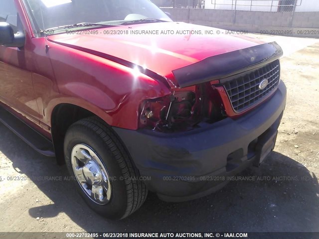 1FMZU62KX3ZA19177 - 2003 FORD EXPLORER XLS/XLS SPORT MAROON photo 6