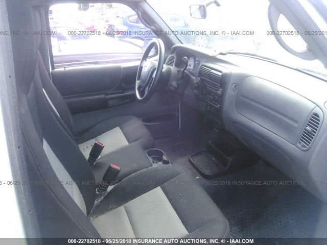 1FTZR45E74PA82928 - 2004 FORD RANGER SUPER CAB WHITE photo 5