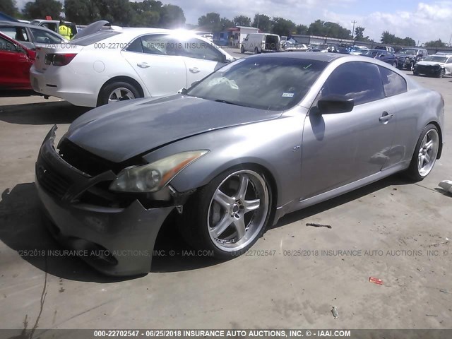 JNKCV64EX8M100309 - 2008 INFINITI G37 JOURNEY/SPORT GRAY photo 2