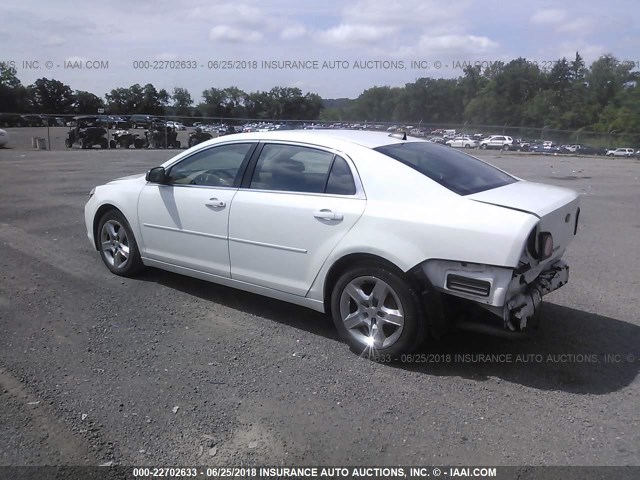 1G1ZB5E03CF228303 - 2012 CHEVROLET MALIBU LS Ağ foto 3