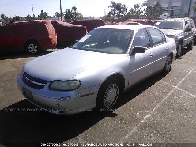 1G1ND52F04M636420 - 2004 CHEVROLET CLASSIC SILVER photo 2