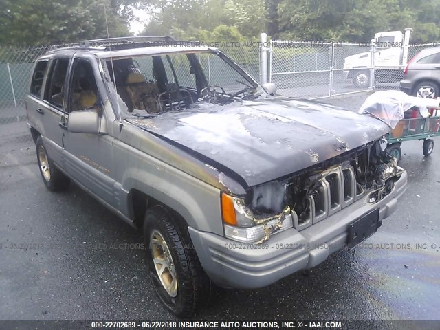 1J4GZ78Y8VC724400 - 1997 JEEP GRAND CHEROKEE LIMITED/ORVIS GOLD photo 1