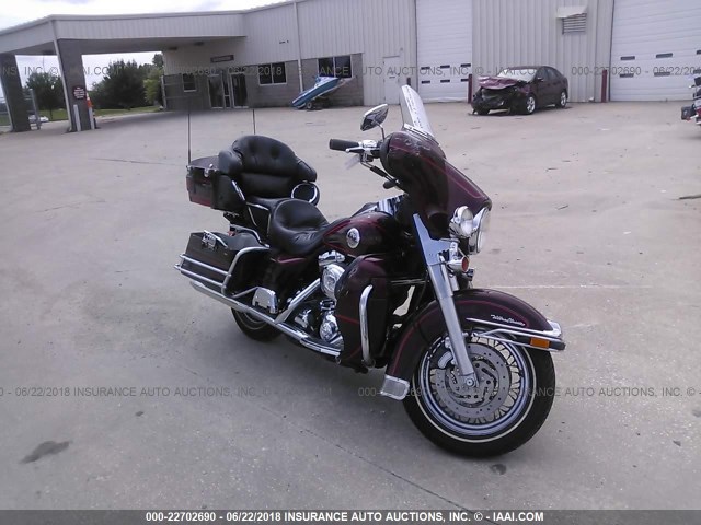 1HD1FCW152Y662695 - 2002 HARLEY-DAVIDSON FLHTCUI RED photo 1