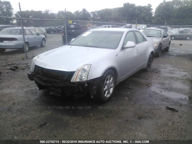 1G6DF577790160666 - 2009 CADILLAC CTS SILVER photo 2