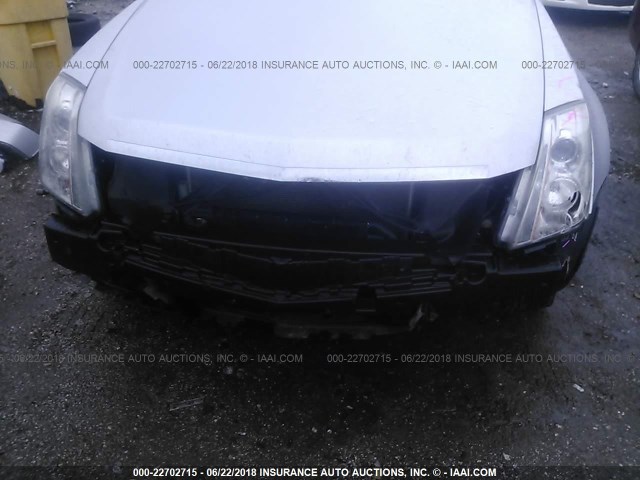 1G6DF577790160666 - 2009 CADILLAC CTS SILVER photo 6