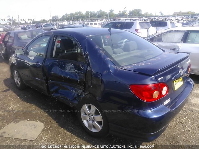 1NXBR32E27Z821222 - 2007 TOYOTA COROLLA CE/LE/S BLUE photo 6