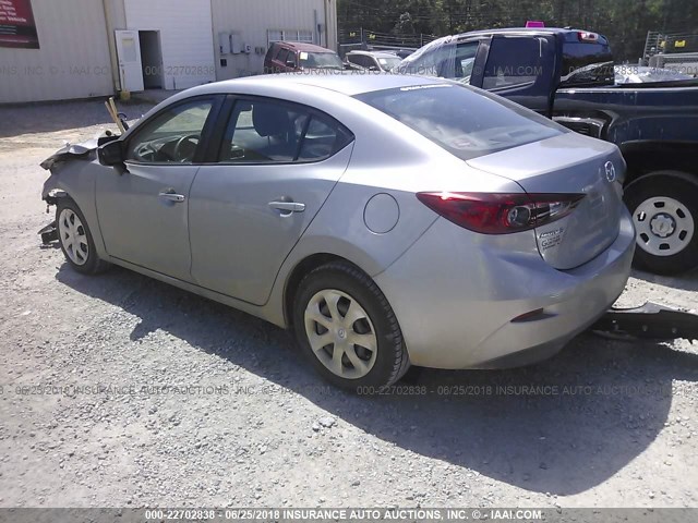 3MZBM1U75FM171291 - 2015 MAZDA 3 SILVER photo 3