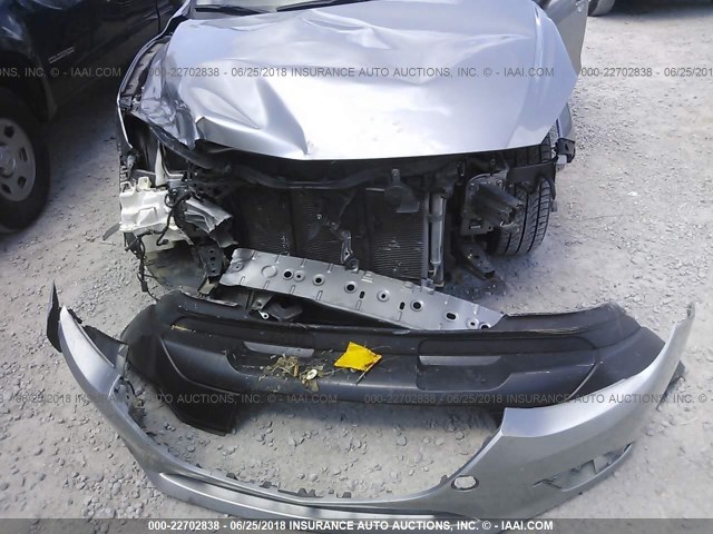 3MZBM1U75FM171291 - 2015 MAZDA 3 SILVER photo 6