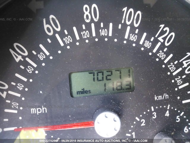 3VWDD21C9YM463545 - 2000 VOLKSWAGEN NEW BEETLE GLX 绿色 照片 7