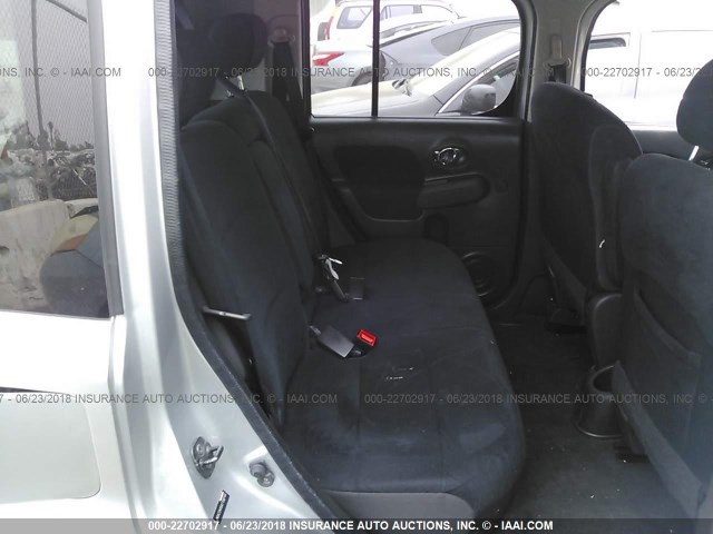 JN8AZ2KR5AT158744 - 2010 NISSAN CUBE S/SL/KROM GRAY photo 8