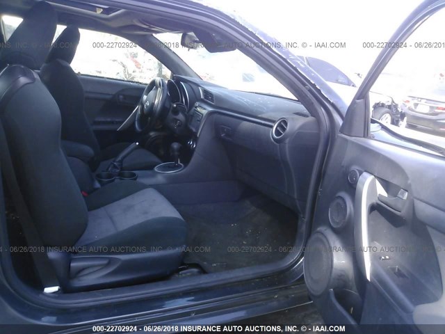 JTKJF5C77E3072773 - 2014 TOYOTA SCION TC 灰色 照片 5