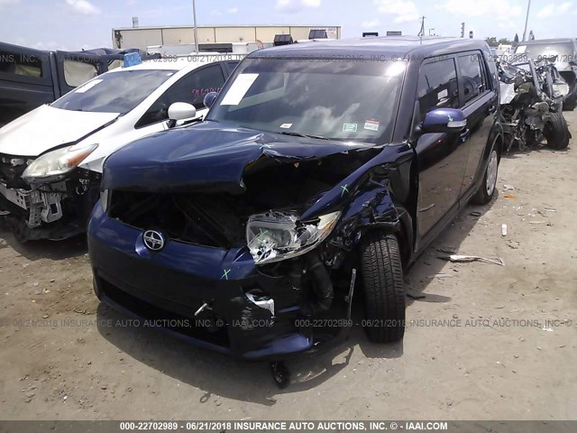 JTLZE4FE9DJ030654 - 2013 TOYOTA SCION XB Mavi foto 2
