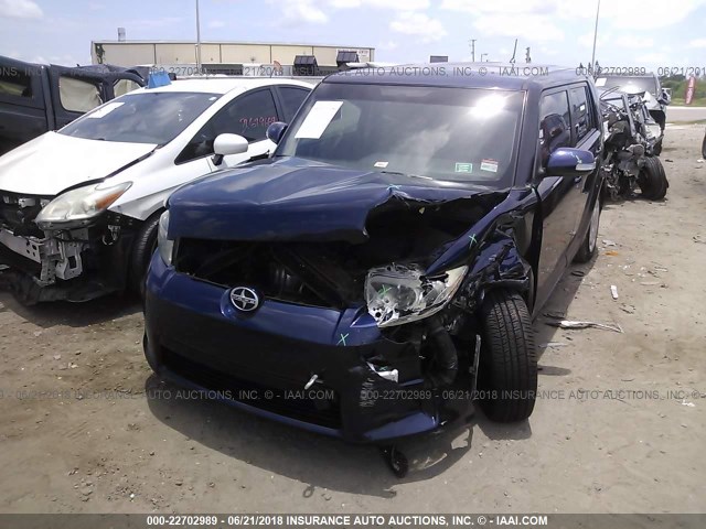 JTLZE4FE9DJ030654 - 2013 TOYOTA SCION XB Mavi foto 6