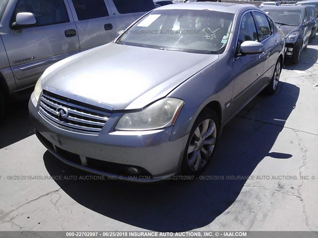 JNKAY01F67M460149 - 2007 INFINITI M35 SPORT GRAY photo 2