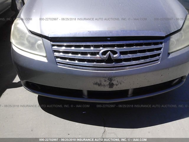 JNKAY01F67M460149 - 2007 INFINITI M35 SPORT GRAY photo 6