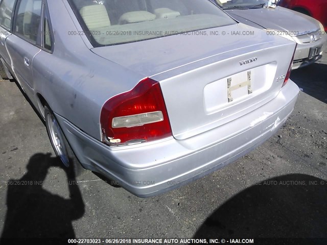 YV1TS92D931315741 - 2003 VOLVO S80 SILVER photo 6