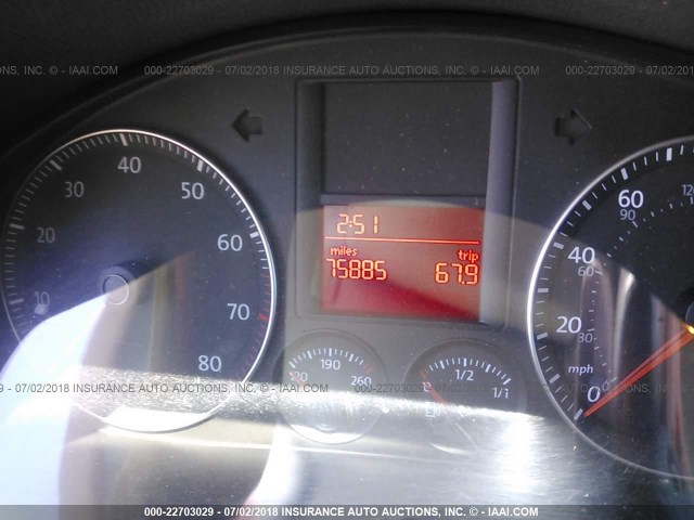 3VWRA71K99M048102 - 2009 VOLKSWAGEN JETTA WOLFSBURG 灰色 照片 7