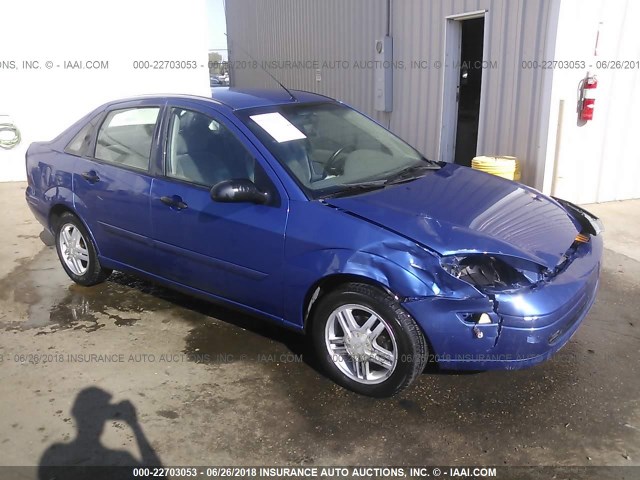 1FAFP34303W209709 - 2003 FORD FOCUS SE COMFORT/SE SPORT BLUE photo 1