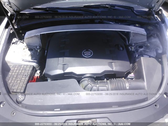 1G6DJ5EY3B0166044 - 2011 CADILLAC CTS PERFORMANCE COLLECTION Серебристый фото 10