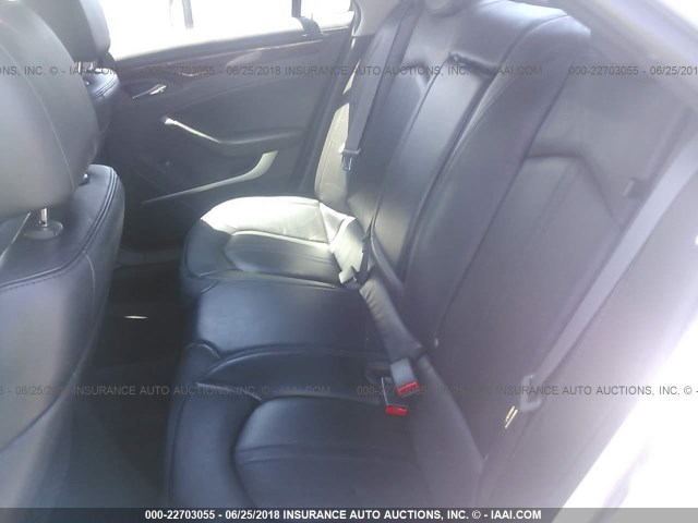 1G6DJ5EY3B0166044 - 2011 CADILLAC CTS PERFORMANCE COLLECTION Серебристый фото 8