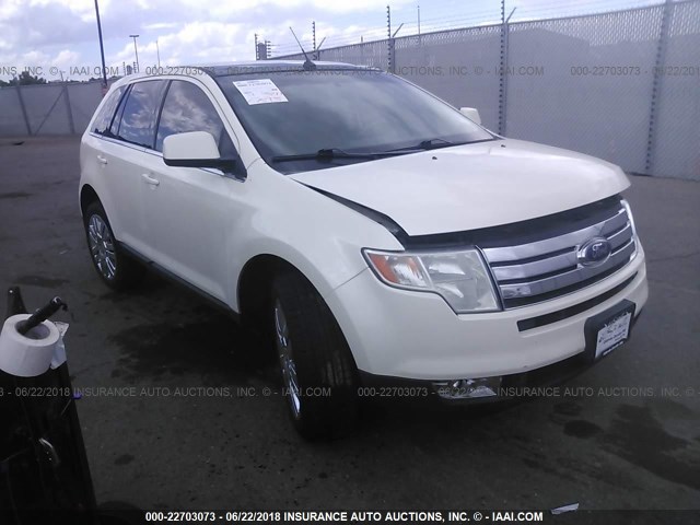 2FMDK49C88BA02018 - 2008 FORD EDGE LIMITED WHITE photo 1