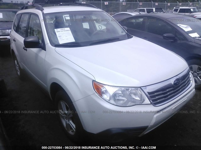 JF2SH6BC0AH911512 - 2010 SUBARU FORESTER XS Білий фото 1